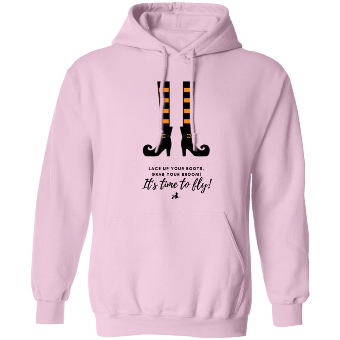 Lace up your boots T Shirt Lace Up Your Boots, Grab Your Broom - It's Time to Fly Hoodie