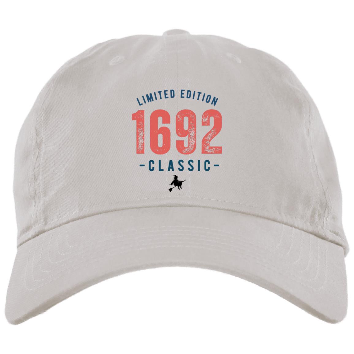Limited Edition 1692 Classic Witch T Shirt Limited Edition 1692 Classic Witch Embroidered Brushed Twill Unstructured Dad Cap
