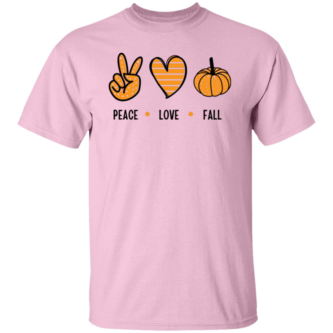 Peace, Love, Fall  T Shirt Peace, Love & Fall T-Shirt