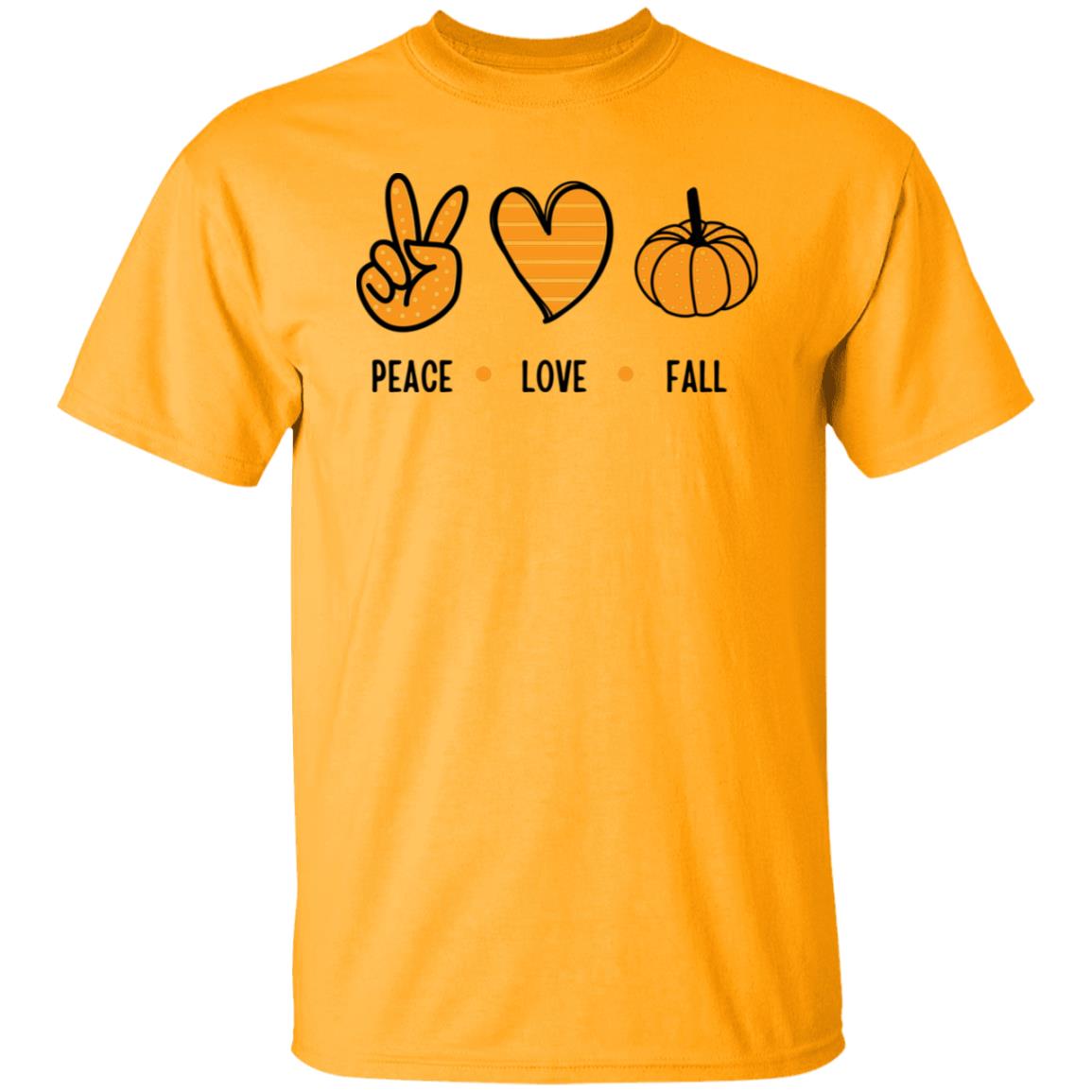 Peace, Love, Fall  T Shirt Peace, Love & Fall T-Shirt