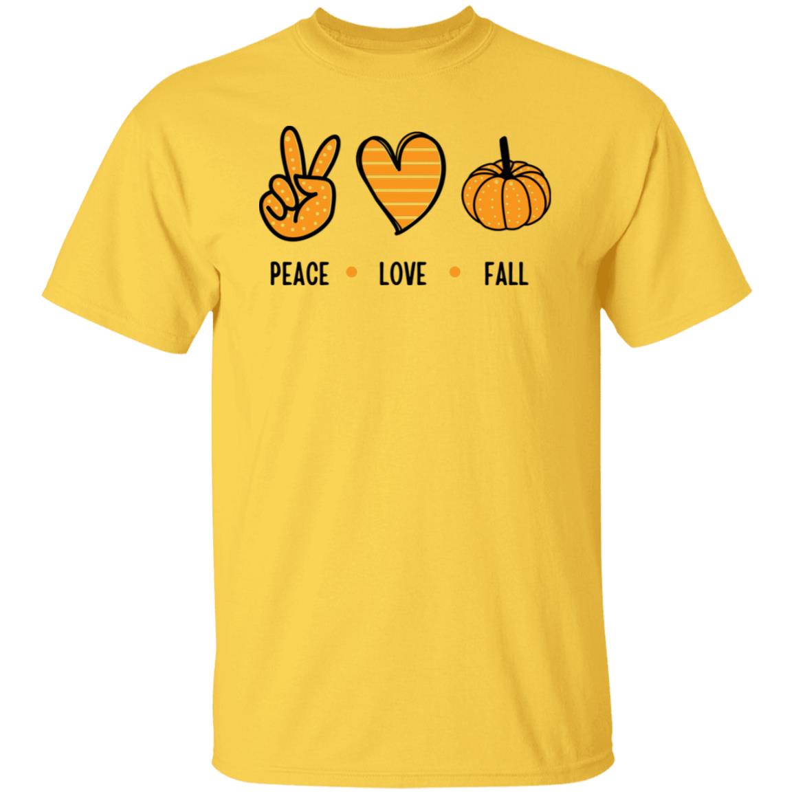 Peace, Love, Fall  T Shirt Peace, Love & Fall T-Shirt