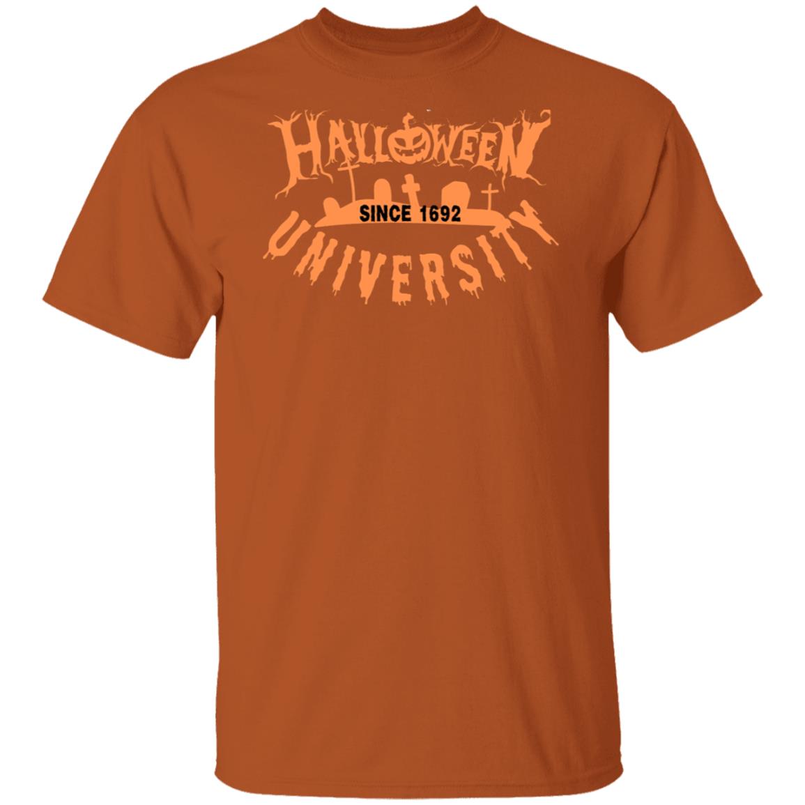 Halloween University Since 1692 T Shirt (2) Halloween University T-Shirt