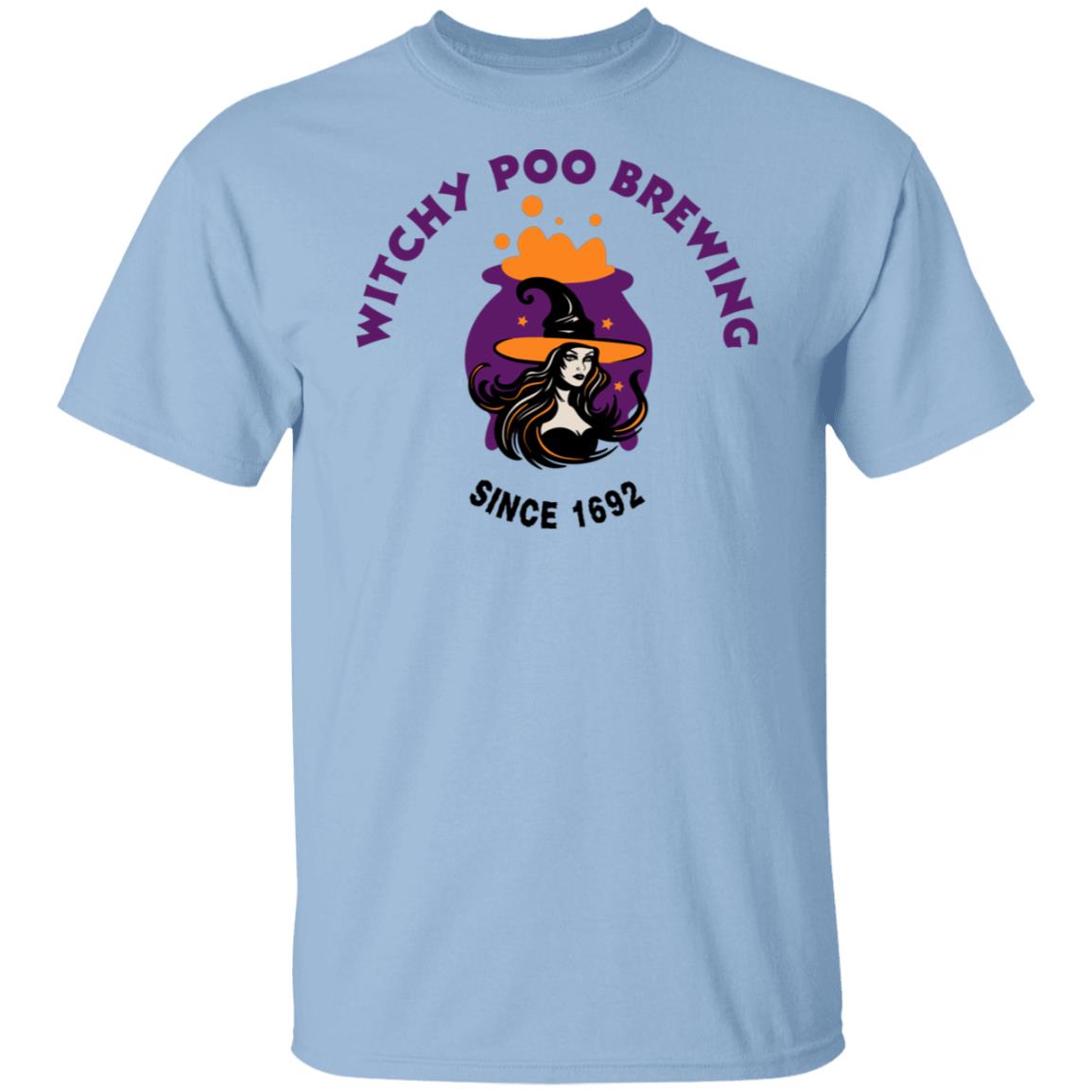 witchy POO Brewing T Shirt Halloween T-Shirt