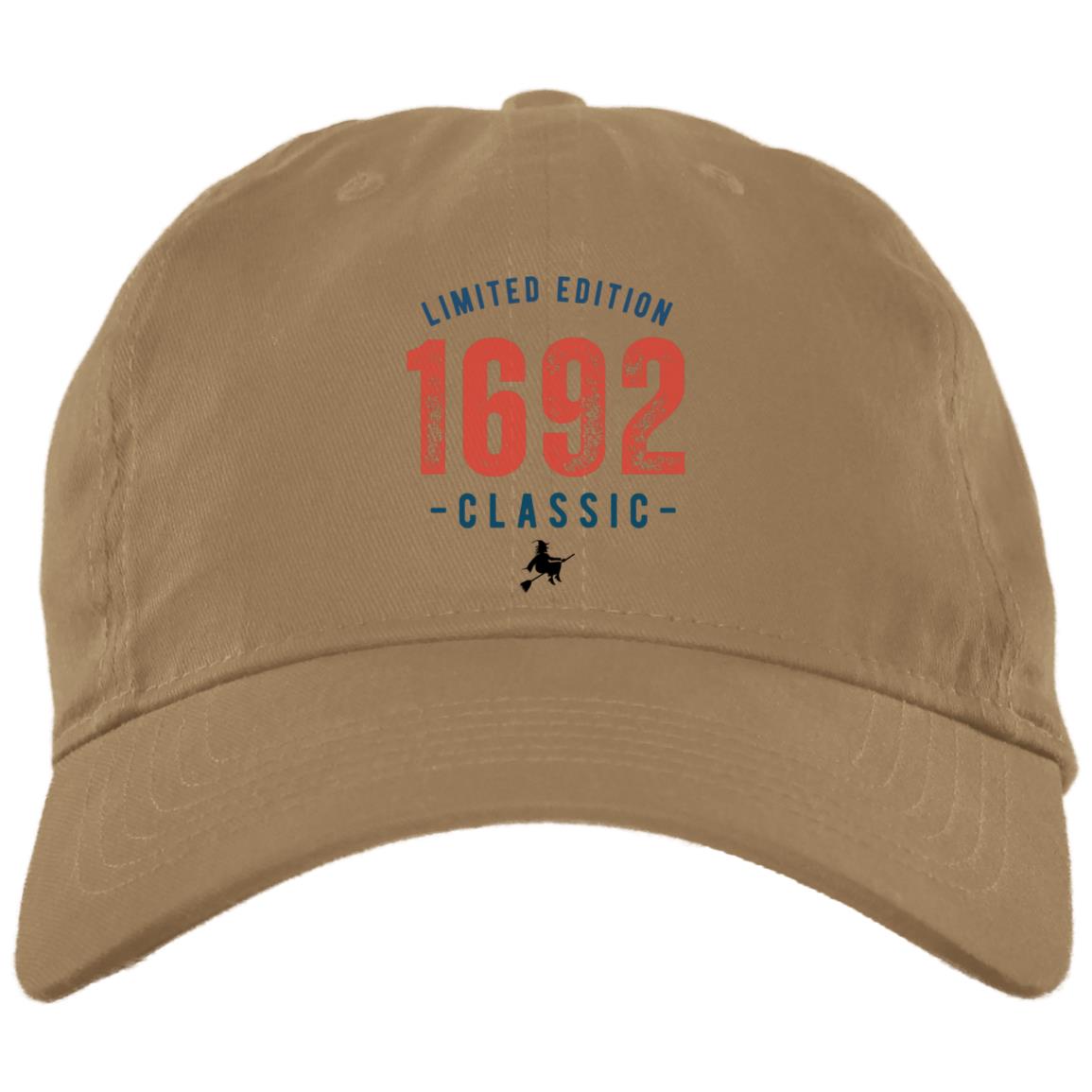 Limited Edition 1692 Classic Witch T Shirt Limited Edition 1692 Classic Witch Embroidered Brushed Twill Unstructured Dad Cap