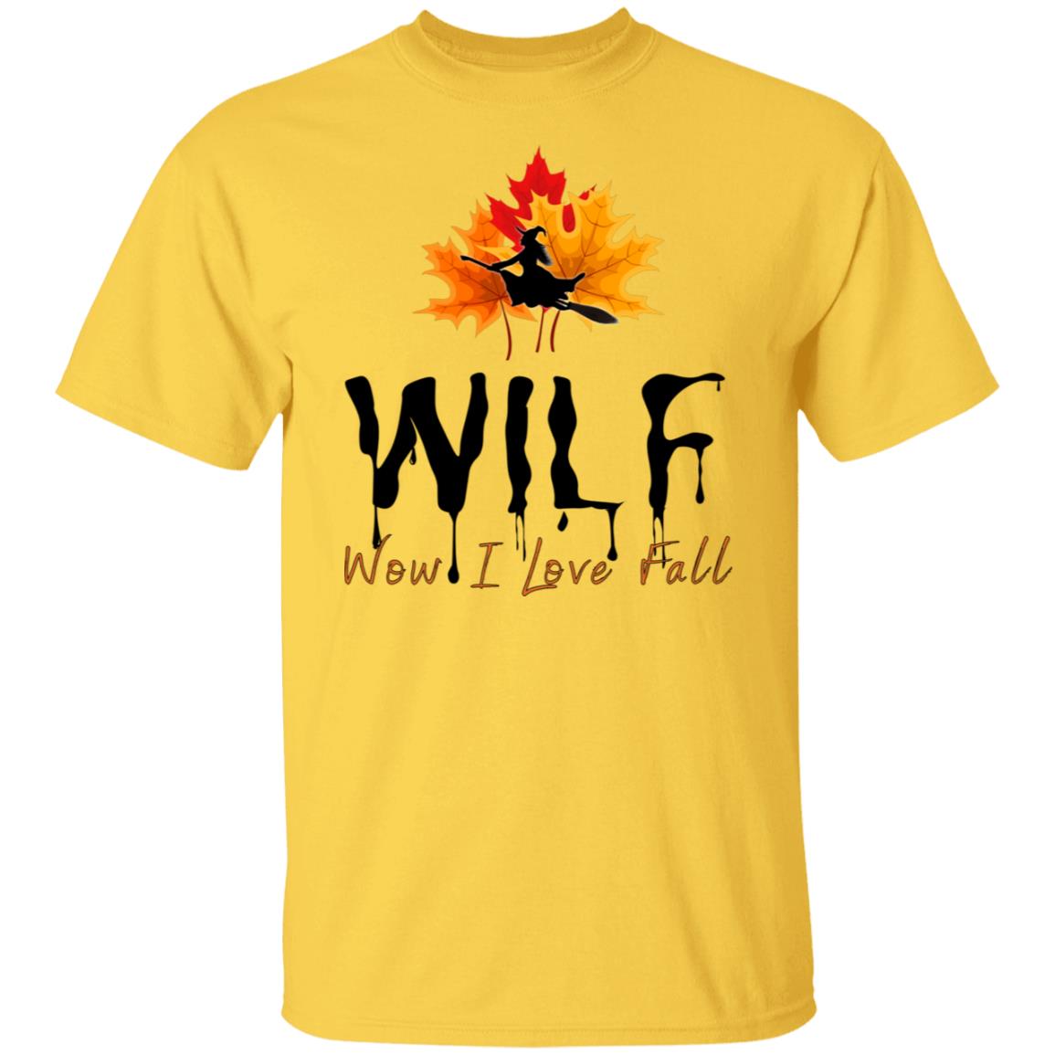 Copy of Wow I love Fall WILF T Shirt WILF Wow I Love Fall T-Shirt