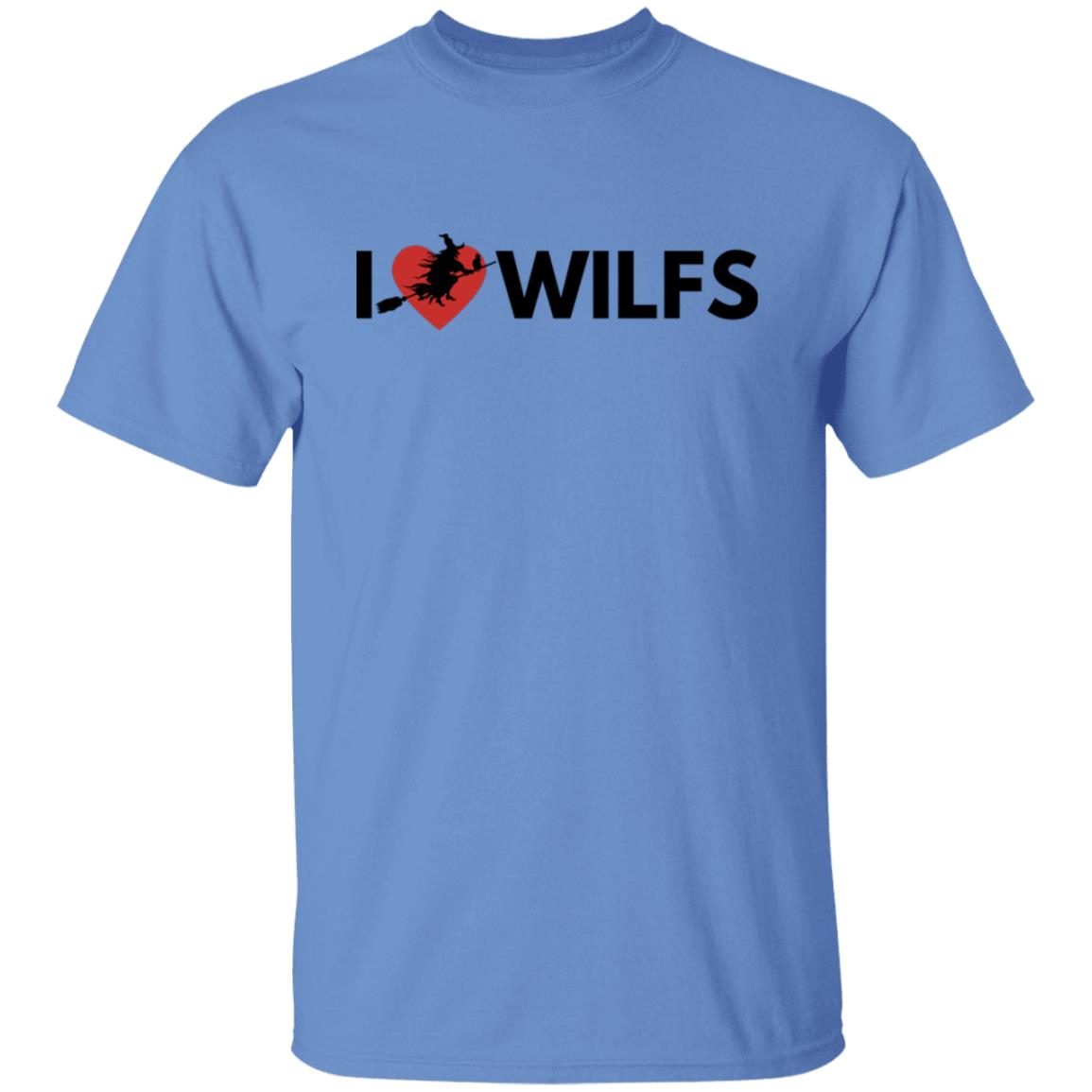 I Love WILFS Straight Line T Shirt I Love WILFS Halloween T-Shirt