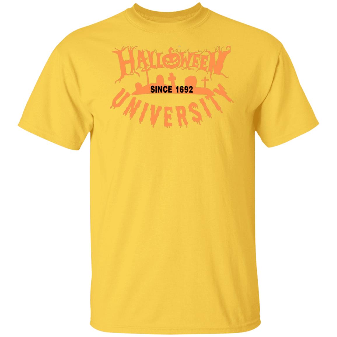 Halloween University Since 1692 T Shirt (2) Halloween University T-Shirt