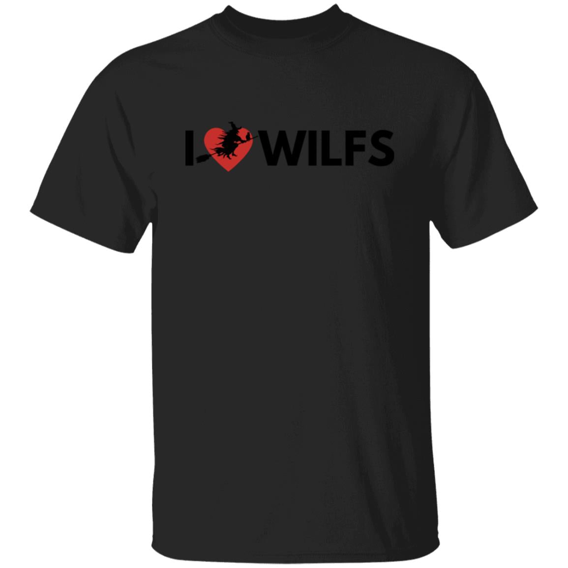 I Love WILFS Straight Line T Shirt I Love WILFS Halloween T-Shirt