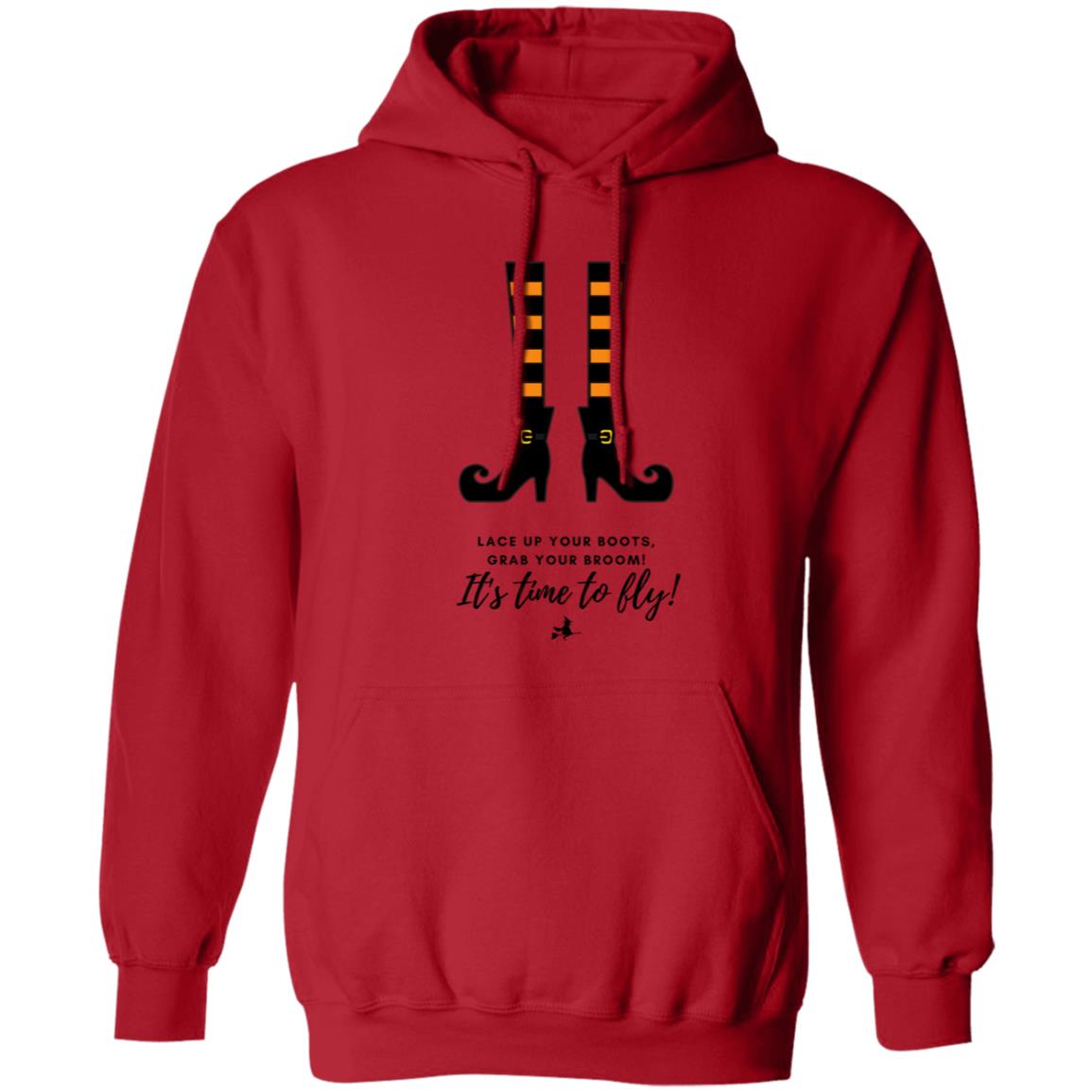 Lace up your boots T Shirt Lace Up Your Boots, Grab Your Broom - It's Time to Fly Hoodie