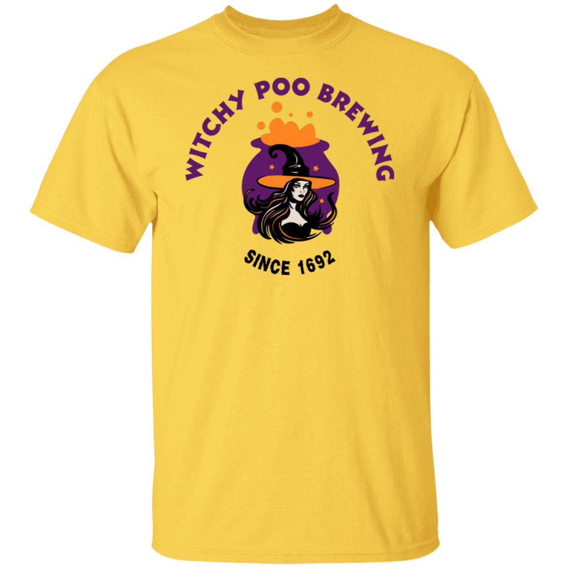 witchy POO Brewing T Shirt Halloween T-Shirt