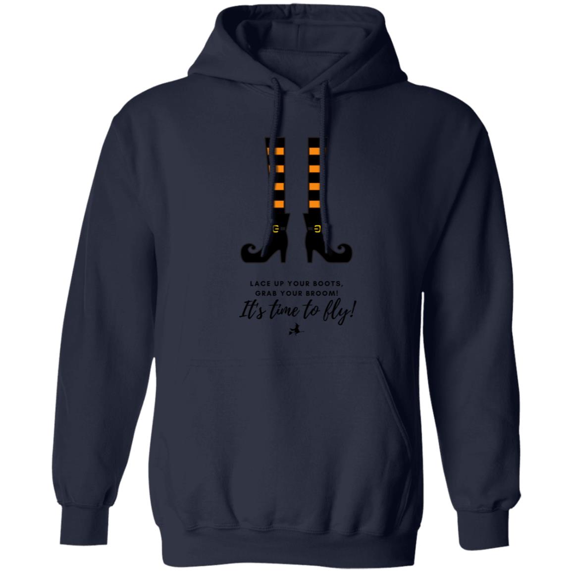 Lace up your boots T Shirt Lace Up Your Boots, Grab Your Broom - It's Time to Fly Hoodie