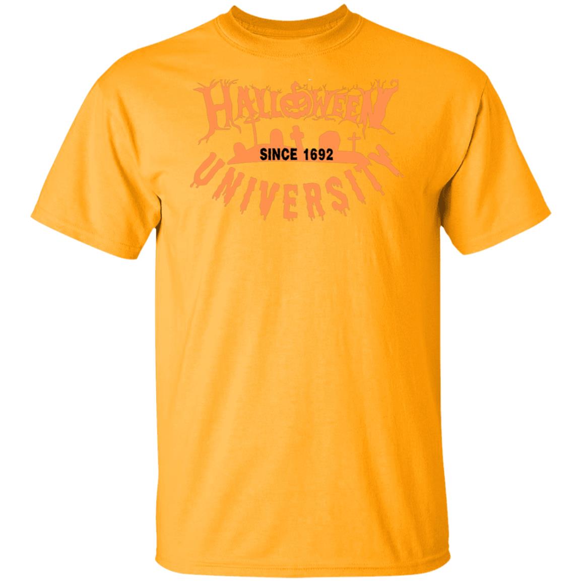 Halloween University Since 1692 T Shirt (2) Halloween University T-Shirt