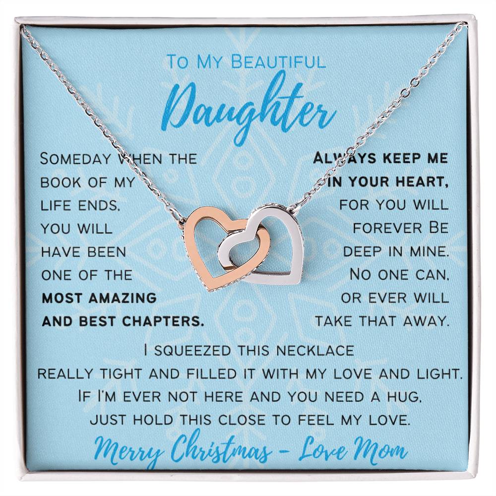 To My Beautiful Daughter - Merry Christmas Love Mom
