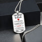 To My Soulmate - My Heart, My Life My Best Friend - Military Style Dog Tag Necklace
