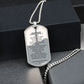 Lord's Prayer Military-Style Dog Tag