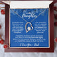 To My Daughter - Hold This Close To Feel My Love - I Love You, Dad - Forever Love Necklace