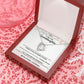 To My Lovely Granddaughter - I'm Always With You! - Forever Love Necklace