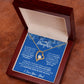 To My Daughter - Hold This Close To Feel My Love - I Love You, Dad - Forever Love Necklace