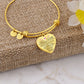 To Our Amazing, Confident Young Woman - Heart Pendant Bangle Bracelet