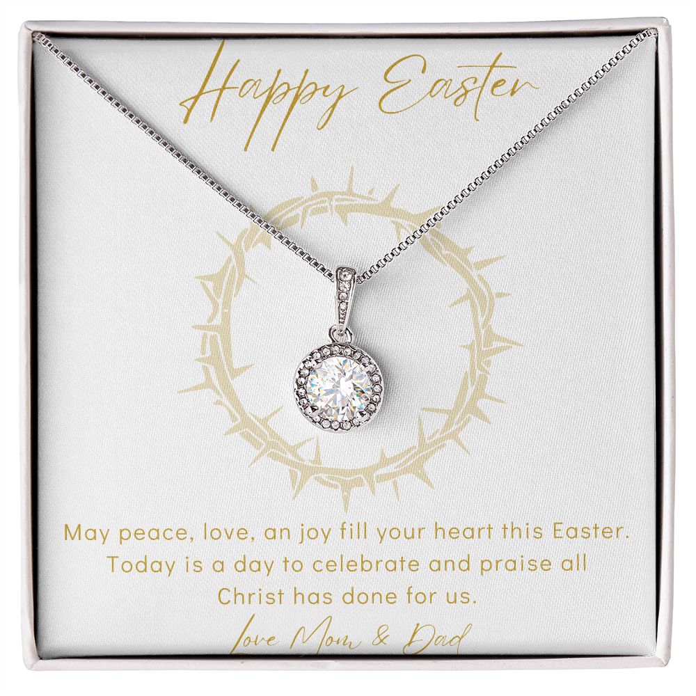 Happy Easter - Eternal Hope Necklace - Love Mom & Dad