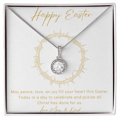 Happy Easter - Eternal Hope Necklace - Love Mom & Dad