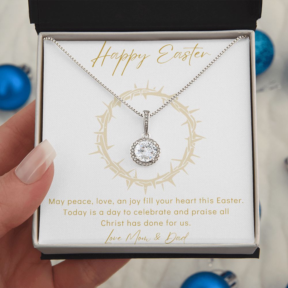 Happy Easter - Eternal Hope Necklace - Love Mom & Dad