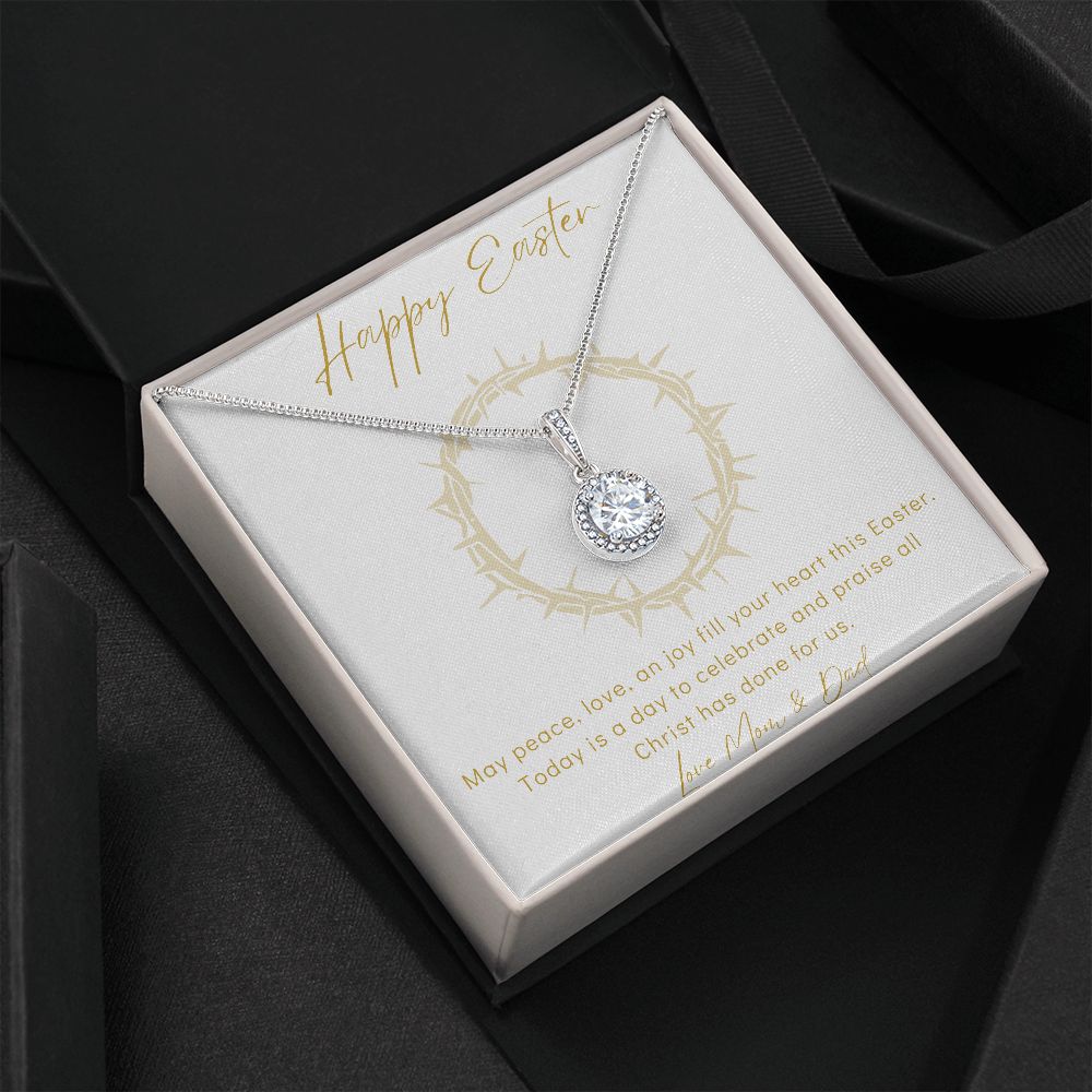 Happy Easter - Eternal Hope Necklace - Love Mom & Dad