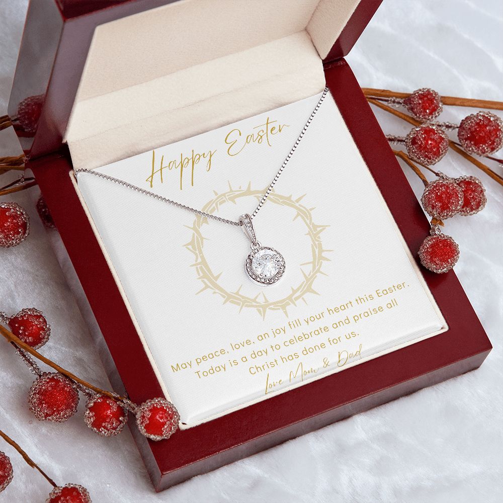 Happy Easter - Eternal Hope Necklace - Love Mom & Dad