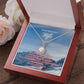 Blue Mountain Skies - To My Heavenly Wife - Eternal Hope Necklace