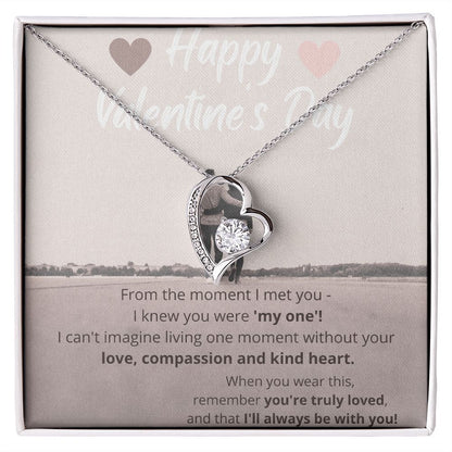 Happy Valentine's Day - Forever Love Necklace