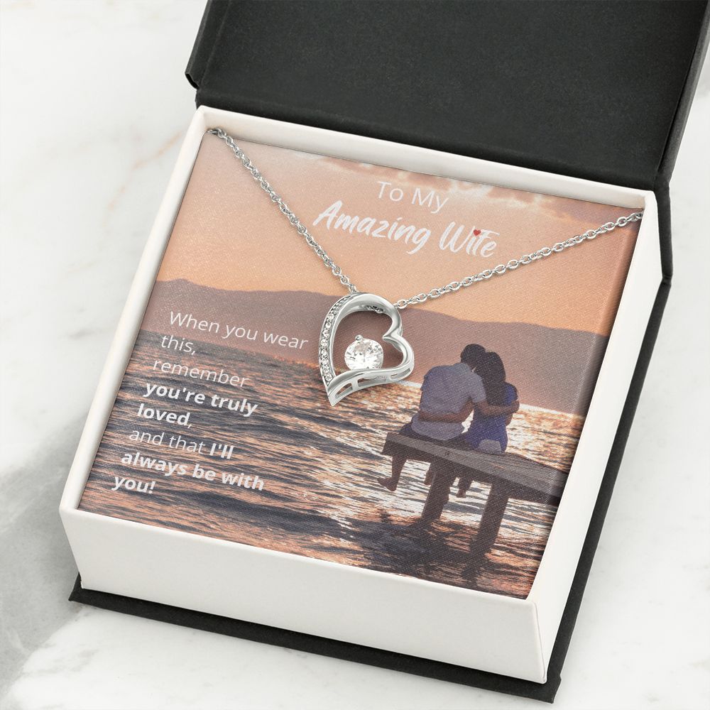 To My Amazing Wife - Forever Love Necklace