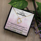 Pink Meadows Forever - To My Beautiful Granddaughter Love Grandma - Forever Love Necklacev