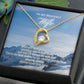 Blue Mountain Skies - To My Heavenly Wife - Forever Love Necklace