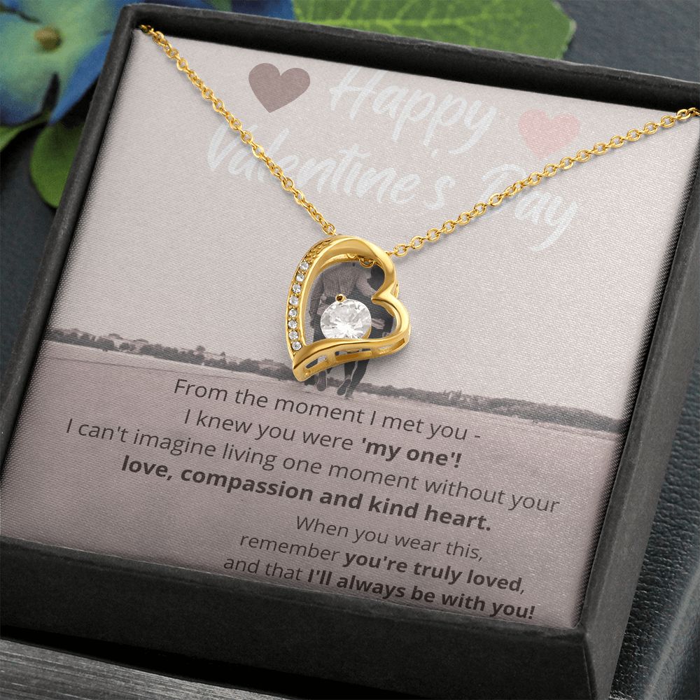 Happy Valentine's Day - Forever Love Necklace