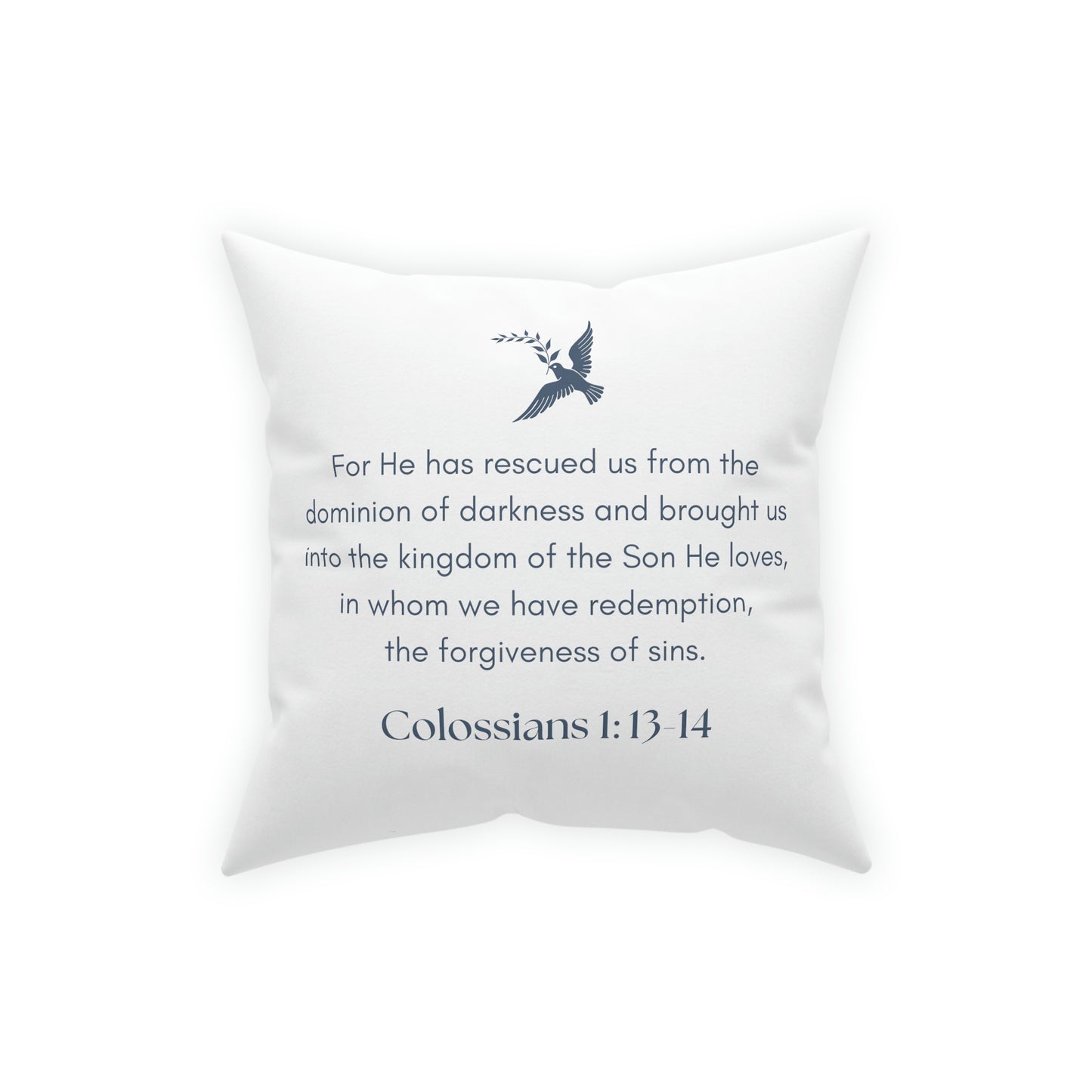 Colossians 1:13-14 Passage Pillow
