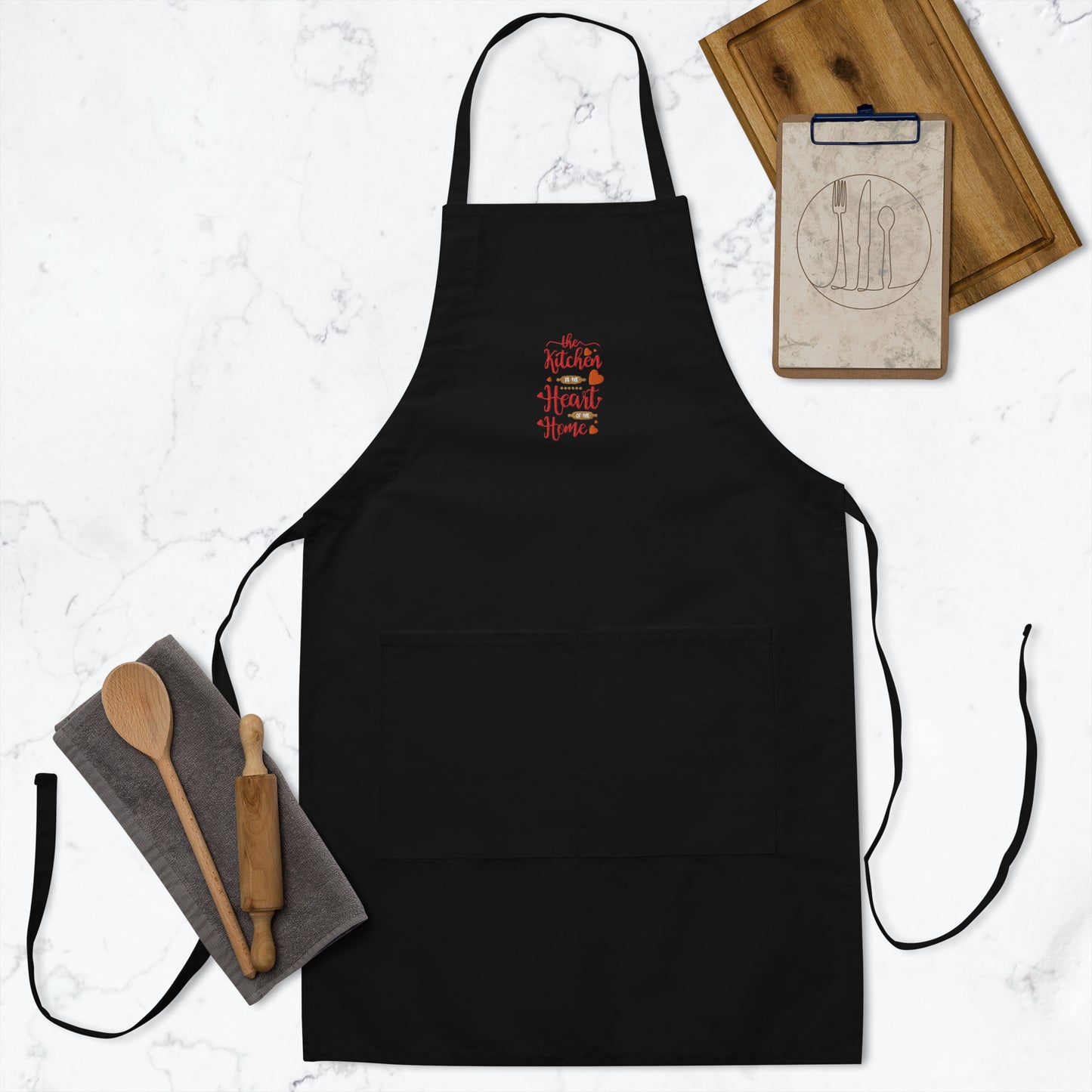 The Kitchen is the Heart of The Home - Apron