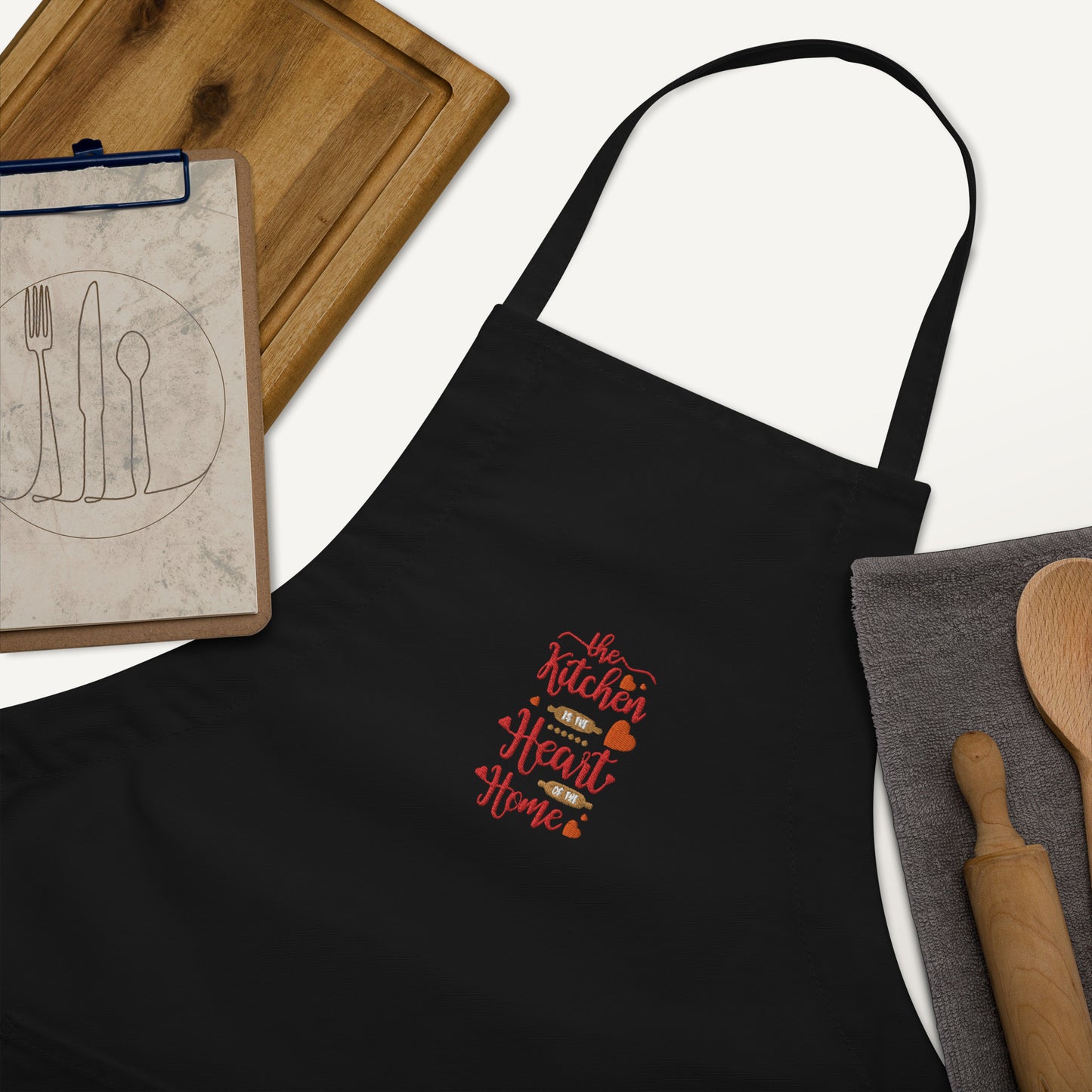 The Kitchen is the Heart of The Home - Apron